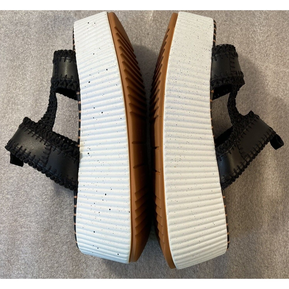 Love Rio Gillie Platform Sandal Women's Sz 10 Eu 41 Black Brazil Slide - Picture 9 of 10